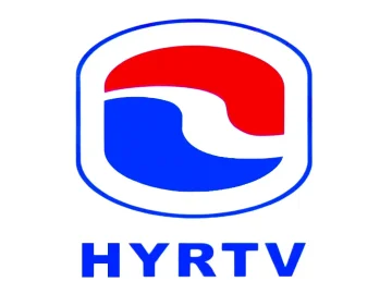 The logo of Heyuan TV