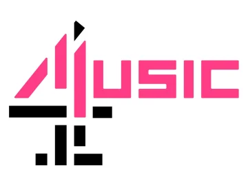 The logo of 4Music TV