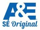 The logo of A&E Latino