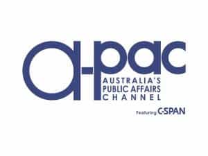 The logo of A-PAC TV