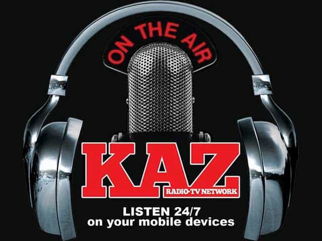 The logo of Kaz Online TV