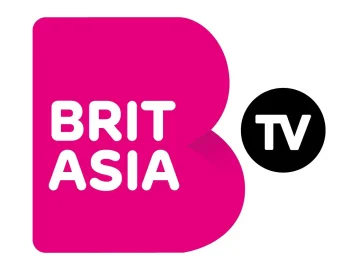 The logo of Brit Asia TV