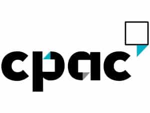 The logo of CPAC 1 English
