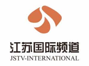 The logo of Jiangsu TV