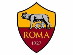 The logo of Roma TV