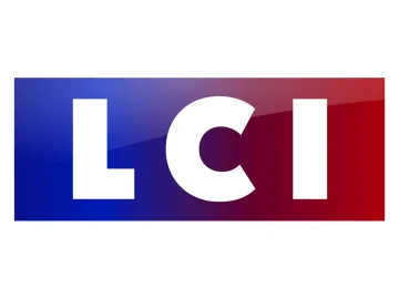 The logo of LCI TV