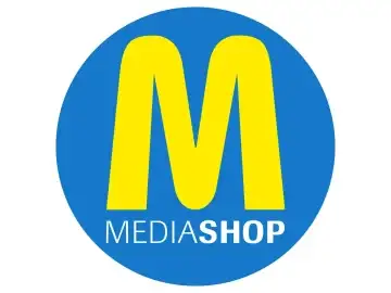The logo of Media Shop TV