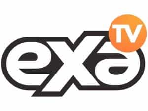 The logo of Exa TV