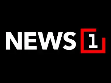 The logo of News 1