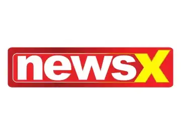 The logo of News X