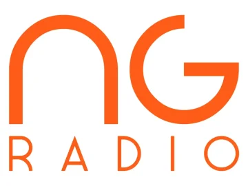 The logo of NGradio TV