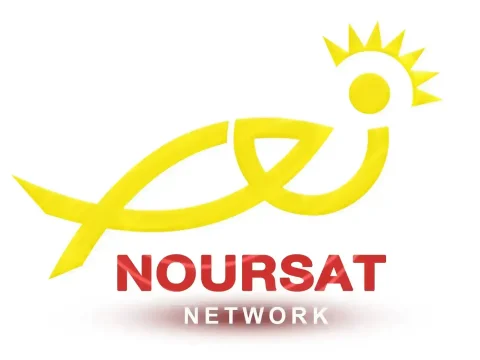 The logo of Nour Music TV