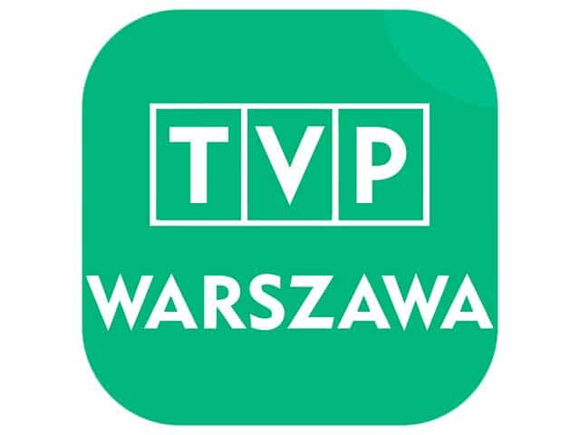 The logo of TVP Warszawa