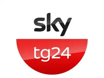 The logo of Sky TG24 TV