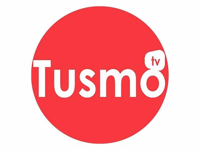 The logo of Tusmo TV