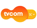 The logo of TVCOM Santa Catarina
