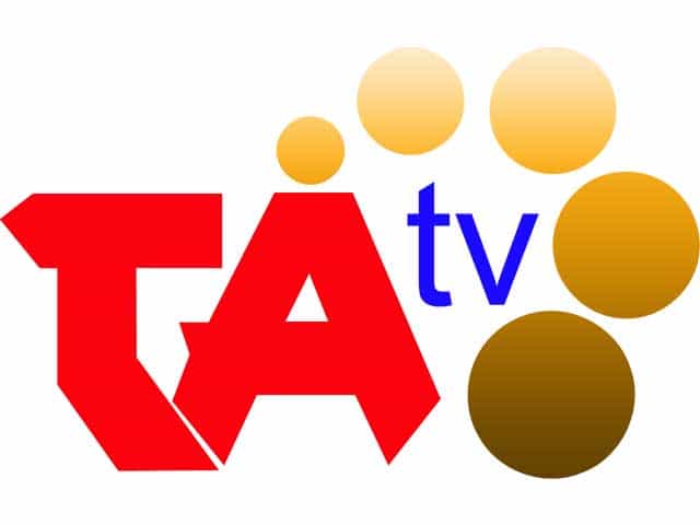 The logo of TATV - Tele Anacaona